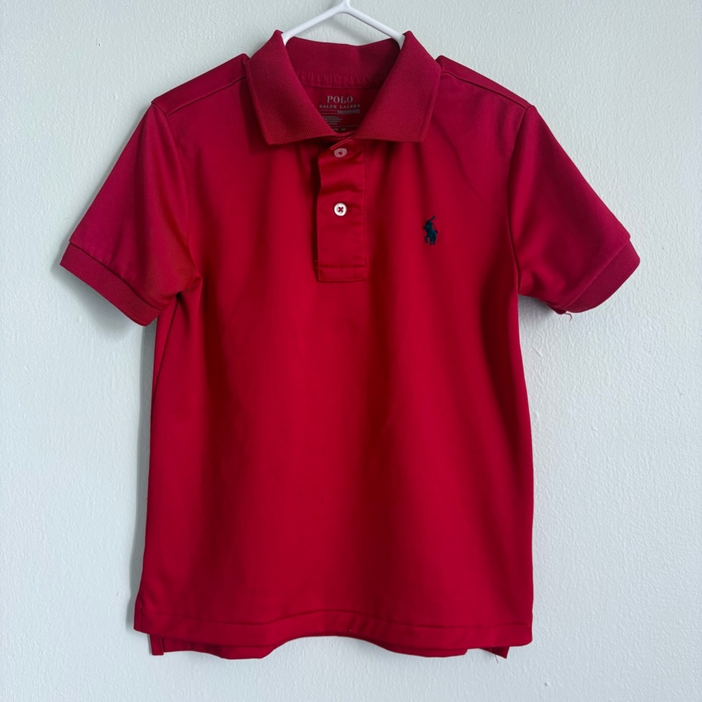 Polo by Ralph Lauren Kids Bright Red Polo Shirt